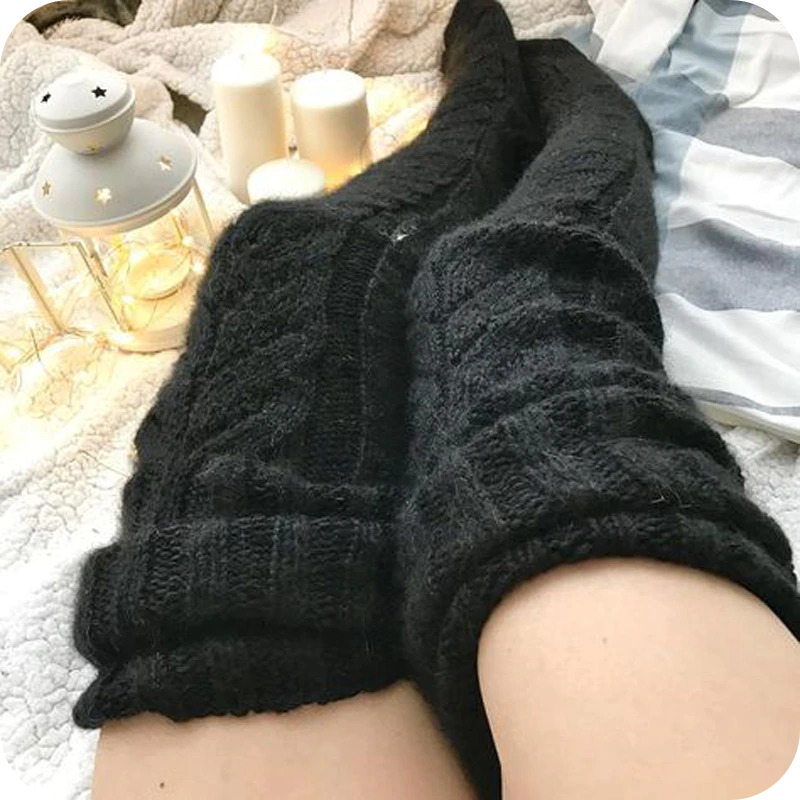 FuzzySoxy™ Comfiest Thigh High Socks